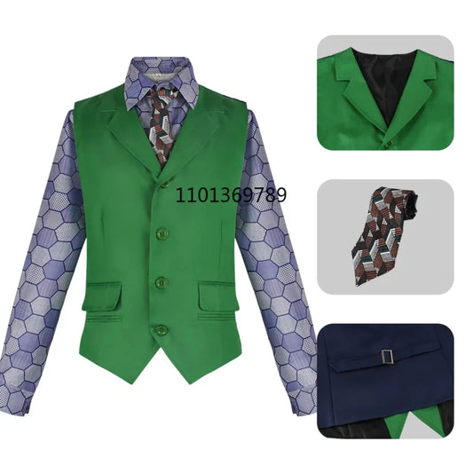 Joker Costume – Heath Ledger Dark Knight Suit for Adults
