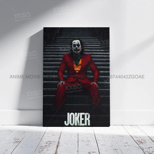 Joker & Harley Quinn Canvas – DC Comics Wall Art for Movie Rooms