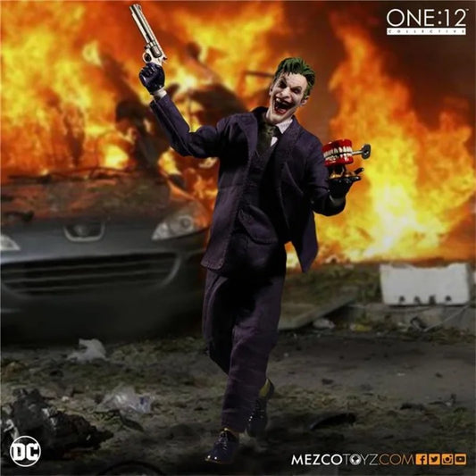 Mezco Toyz 1/12 Scale Superhero Collectible Figure Full Set