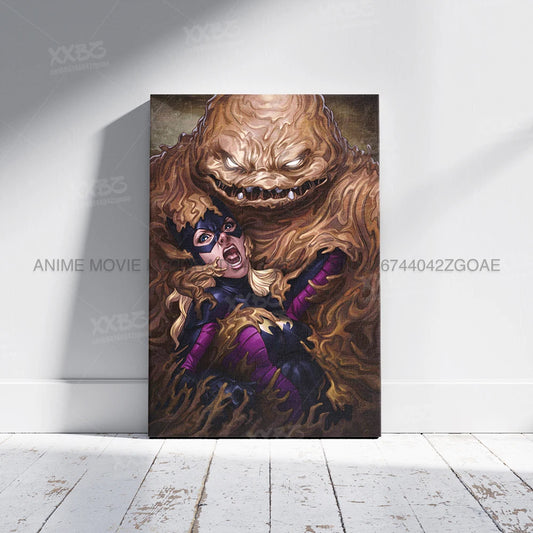 Justice League Canvas Poster – DC Comics Wall Art No Frame