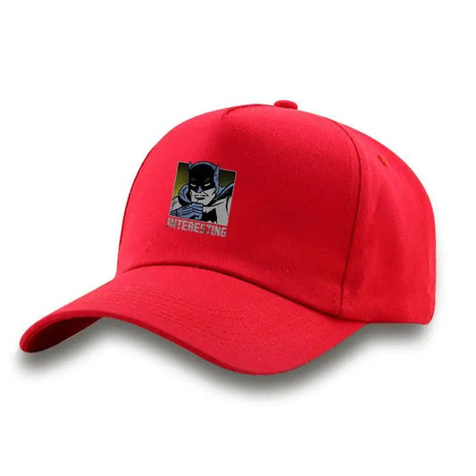 DC Batman & Joker Retro Baseball Cap – Creative Cartoon Sports Sun Hat