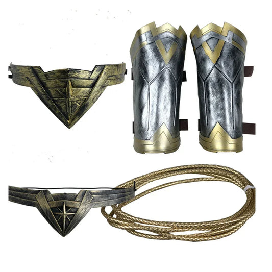 Super Woman Accessory Set – Halloween Cosplay Props for Adults & Teens