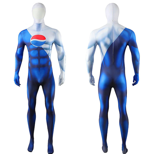 Superman 3D Spandex Bodysuit – Cosplay Costume for Adults & Kids