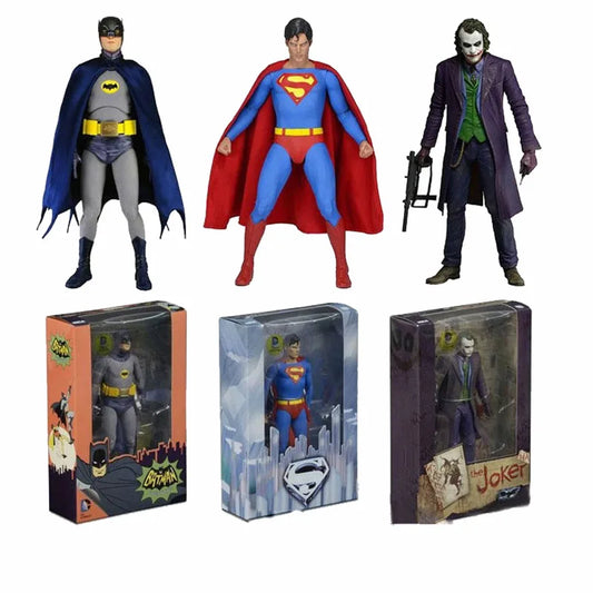 Neca Batman & Joker Figures – Cartoon-Style Action Collectibles