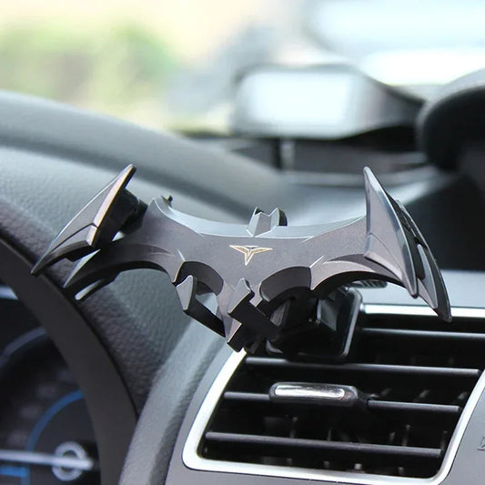 Bat Car Phone Holder – Gravity Air Vent Mount for 4–6.5" Devices