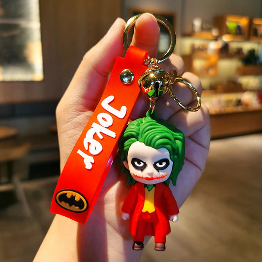 Batman & Joker Anime Keychain Pendant