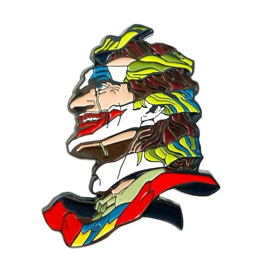 Horror Clown Enamel Pins – Evil Villain Halloween Lapel Brooches