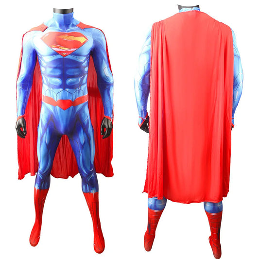 Superman Cosplay Costume – New 52 Man of Steel Spandex Bodysuit