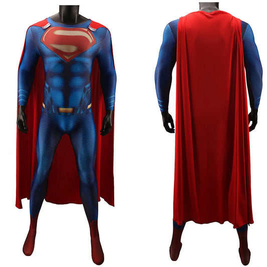 Man of Steel Superman Costume – 3D Printed Fullbody Suit for Cosplay & Halloween