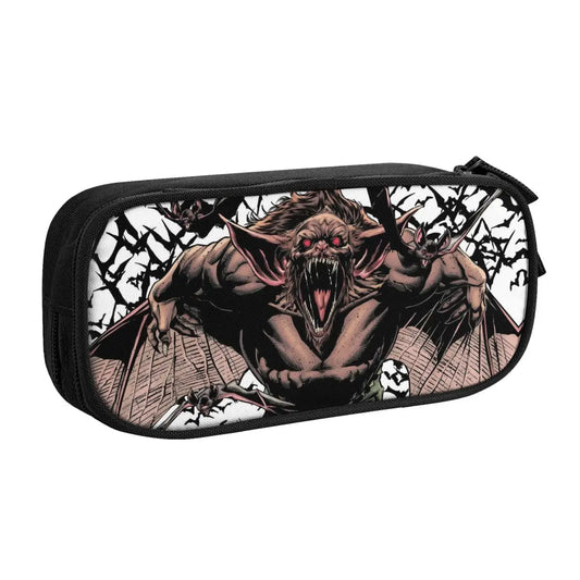 Custom Batman Pencil Case – Large Capacity Superhero Stationery Bag