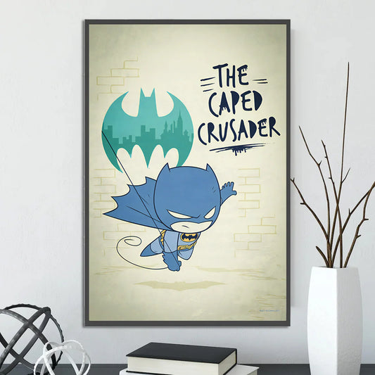 Batman Comic Self-Adhesive Poster – DC Wall Art for Kids & Fans