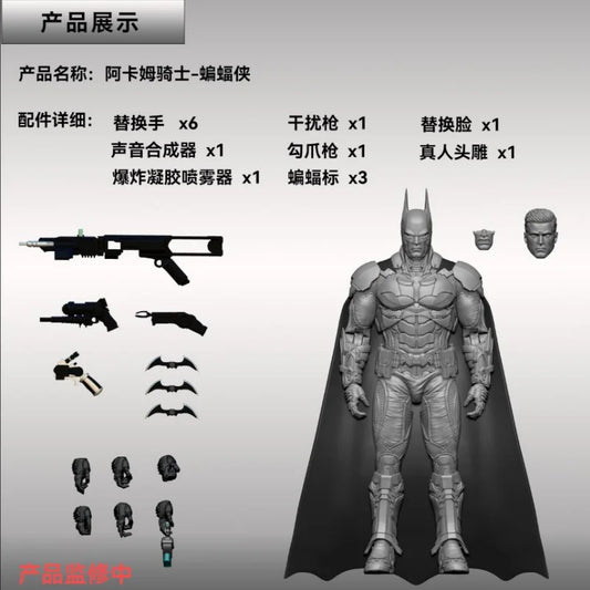 LPZZ DC001 Arkham Knight Batman V8.04 & Deathstroke – 1/12 Scale Action Figures