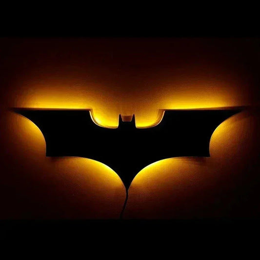 Batman 3D Night Light – Remote Control Multi-Color Wall Lamp