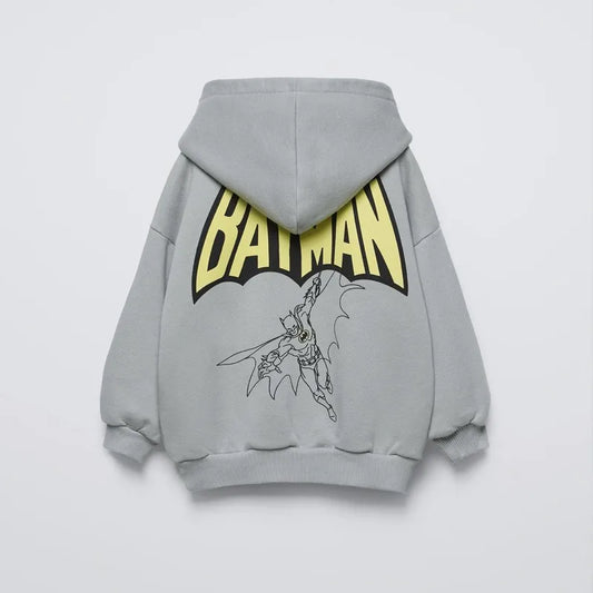 Kids Cartoon Hoodie – Trendy Unisex Long Sleeve Sweatshirt